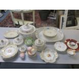 A Victorian Ridgeway part dinner service and other Victorian ceramics, Location: