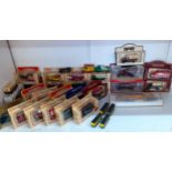 Collectors diecast vehicles, boxed, to include Stevelyn & Co vans, Days Gone by Lledo and