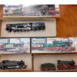 Rosebud Kitmaster model trains in original boxes together with other models of trains to include E.J