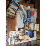Printed collectables to include Concord related items, early 20th century and later postcards and