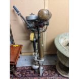 A vintage Villiers Magneto outboard engine Location: