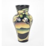 A Moorcroft pottery "Western Isles" baluster vase designed by Sian Leeper, 2006, with tubeline