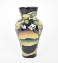A Moorcroft pottery "Western Isles" baluster vase designed by Sian Leeper, 2006, with tubeline