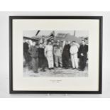 A signed reprinted portrait photograph of 242 Canadian Squadron RAF signed by Douglas Bader, 21cm