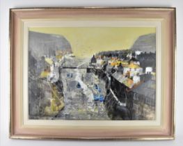Mike Bernard RI (b.1957) British 'Low Tide Staithes', signed lower right 'M. Bernard', mixed