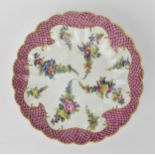 An 18th century Worcester porcelain dish from the Mr and Mrs D.H. Sidders Collection, Worcester,