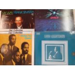 A quantity of mainly jazz and Classical LP's to include Glen Miller and Frank Sinatra Location: RWF