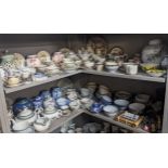 A mixed lot of Chinese and Japanese ceramics to include egg shell porcelain, Noritake, ginger jars