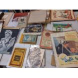 A mixed lot to include photograph albums, newspapers, maps, magazines and other items Location: