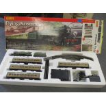 A boxed Hornby flying Scotsman 00 gauge train set Location: