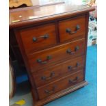 An 'Ancient Mariners Furniture Company' small chest of two short and three long drawers Location: