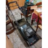 A Hayter Harrier 48 lawnmower Location: