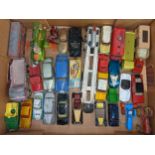 A mixed collection of model cars to include Corgi, Dinky, Matchbox and others to include Corgi James