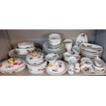 Worcester Evesham Vale and Evesham dinnerware. Location:2:4+4:5