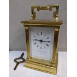 A Matthew Norman carriage clock having an 8-day eleven jewel movement Location:R2:1