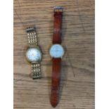A gents Rotary quartz wristwatch and a Roamer wristwatch Location: