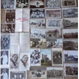 A quantity of early to mid 20th Century postcards and ephemera, dated 1908-1960's from seaside and