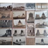 A quantity of early 20th Century postcards of towns and tourist destinations beginning with the