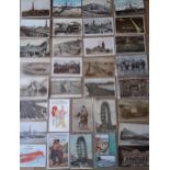A quantity of early to mid 20th Century postcards, mainly of the various sights and entertainment at