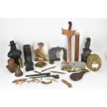 British Military interest - a mixed collection of First and Second World War items and related items