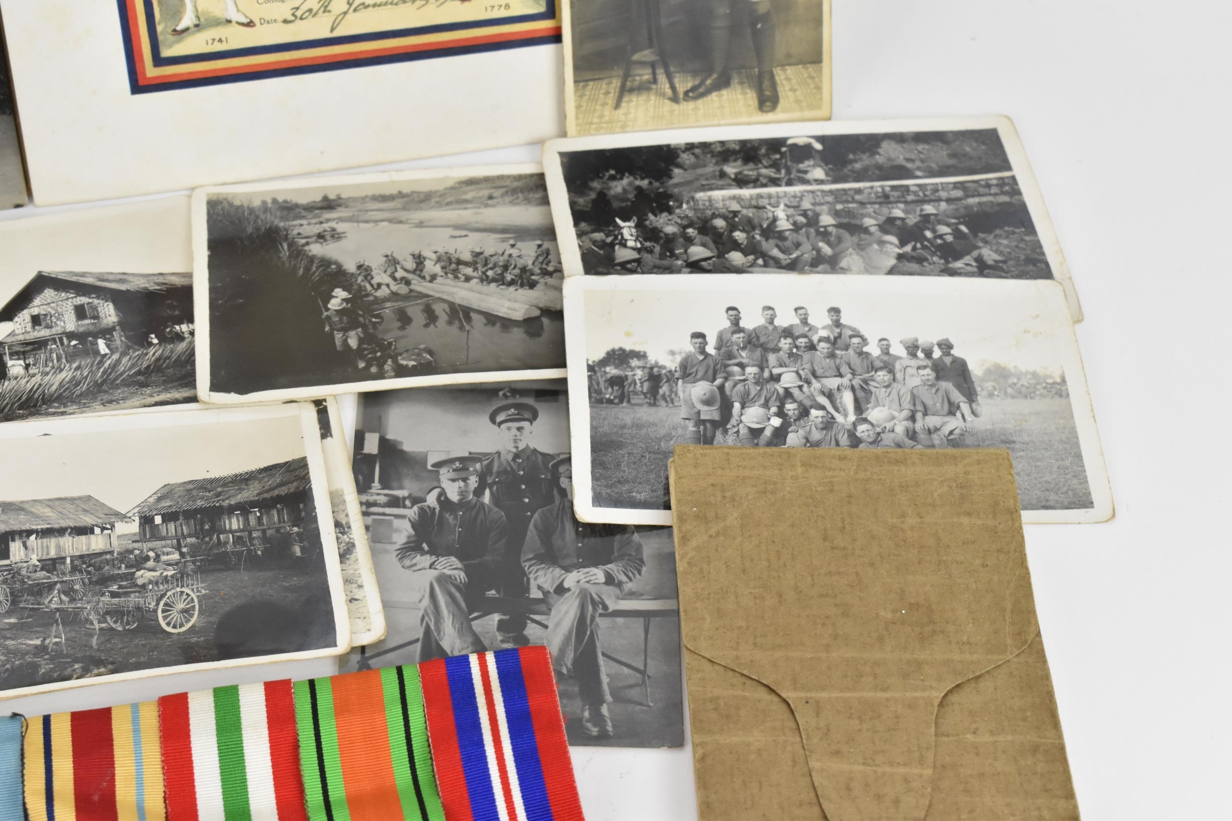 Second World War interest - to include a set of WWII medals comprising of War medal, Defence - Bild 5 aus 15