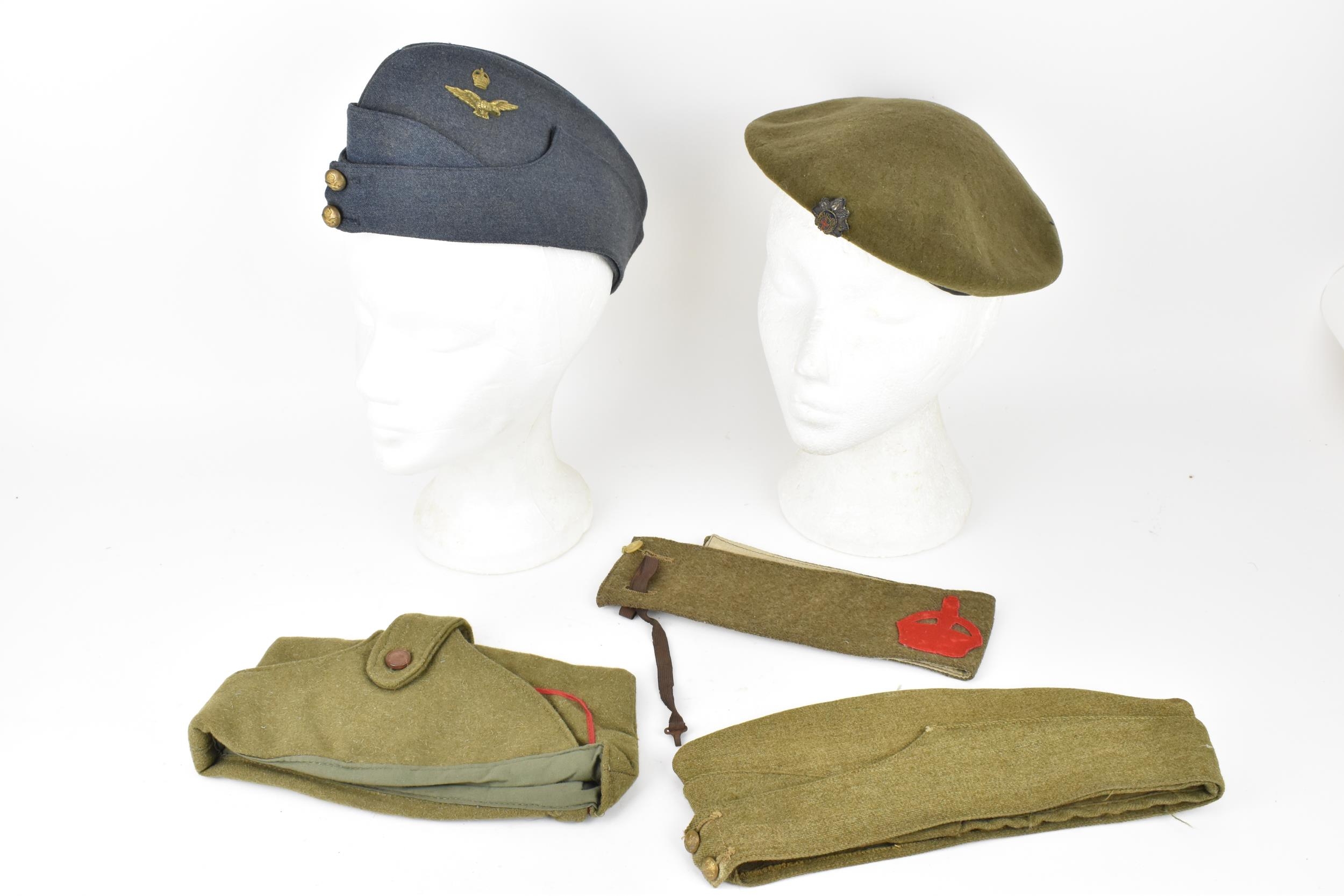 First World War and later items to include a WWI Derby Scheme armband, dated 1939 Spanish Legion