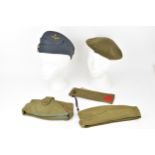 First World War and later items to include a WWI Derby Scheme armband, dated 1939 Spanish Legion