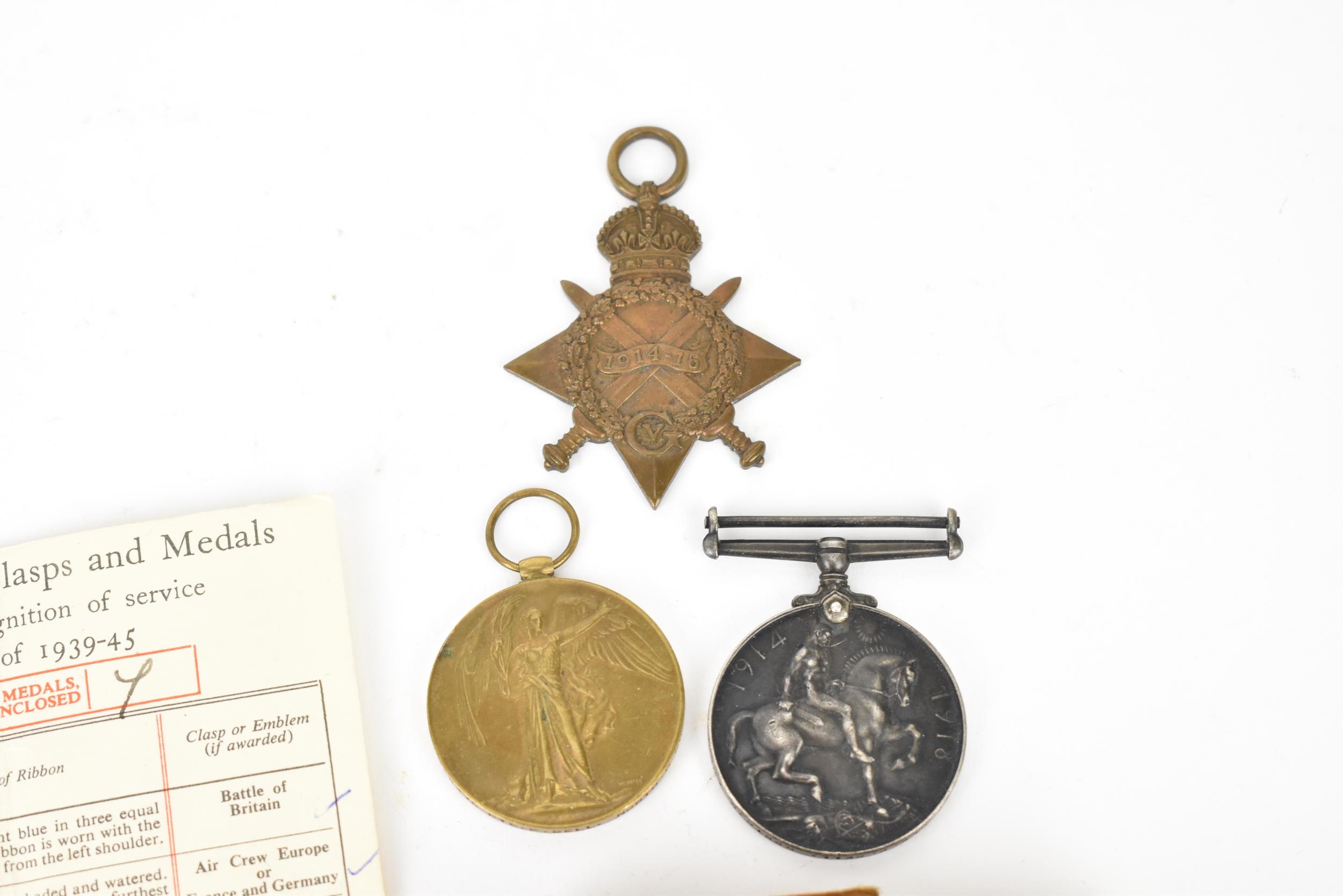 British First and Second World War medals to include British War medal, Victory medals and 1914-15 - Image 2 of 9
