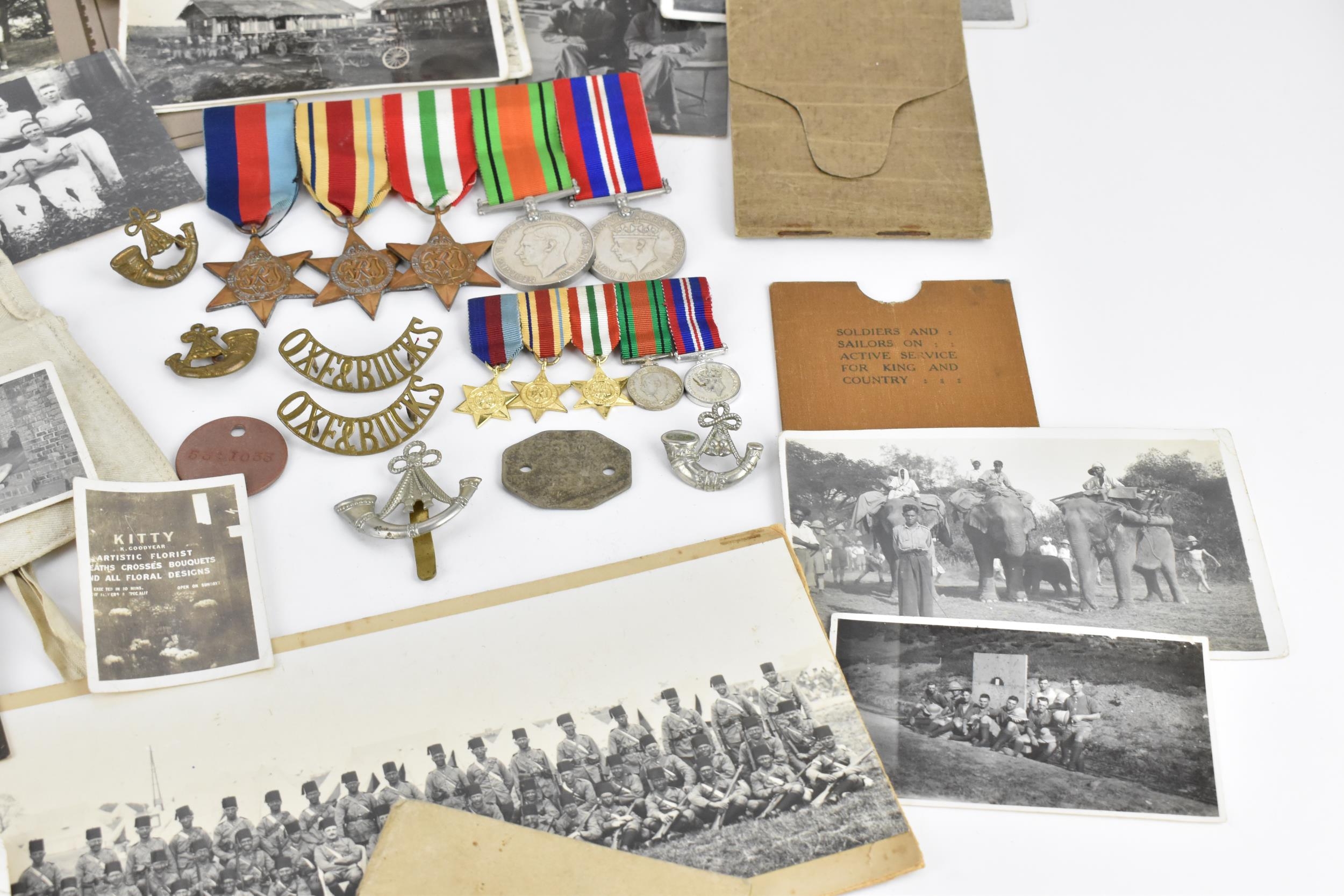 Second World War interest - to include a set of WWII medals comprising of War medal, Defence - Bild 14 aus 15