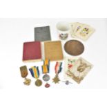 First World War - a group of British WWI medals to include British War medal, Victory medal and