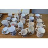 A selection of commemorative china to include Scarborough, Devon ware and others Location: