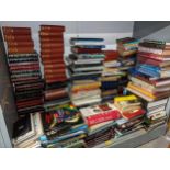 A large selection of books to include Readers Digest, Charles Dickens, mixed novels and others