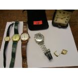 A group of gents and ladies quartz and vintage wristwatches to include a Pulsar chronograph, Avia de