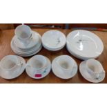 A Royal Doulton Greenbriar part dinner and tea set, 6 setting Location: A1M