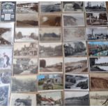 A quantity of 1920's to 1970's postcards to include local villages such as Holmer Green, Chesham and