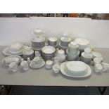 A Noritake Rowena part dinner service, approximately 95 pieces and a Noritake Basilica part dinner