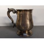 An early 20th century silver Christening mug, hallmarked Birmingham 1922, 80.5g Location: