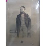 The Right Honourable Lord Wodehouse - a print after the pencil drawing by G.B Black, London 1862,