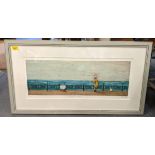 Sam Toft - Limited Edition print entitled 'Giddy Up Audrey' 73cm x 28cm, framed Location: