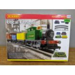 A boxed Hornby Local Freight 00 gauge train set Location: