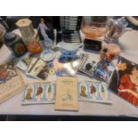 A mixed lot of items to include Royal family Charles and Diana related ephemera, an Art of