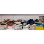 Six pairs of ladies shoes, never worn, in original boxes to include Ecco, Thierry Rabotin and Easy