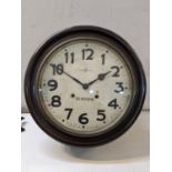 A late 19th/early 20th century Seikosha, 12 inch dial clock Location: