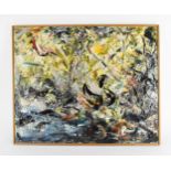Carl Alexius Berndtson (1908-2002) Swedish, 'Amazon Djungle', abstract painting, signed 'CAB'