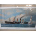 Robert Taylor - Titanic - Last Farewell - a signed limited edition print, No85/400, signed in pencil