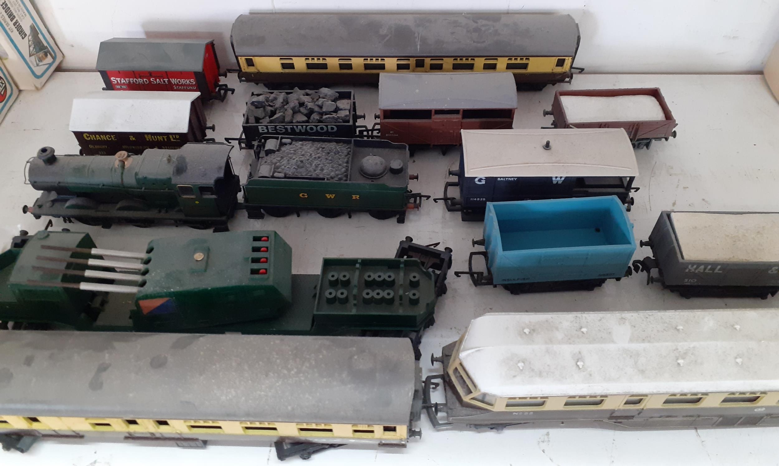 A quantity of model railway engines, and rolling stock to include Empire of India, North Eastern, - Image 4 of 8