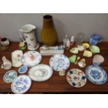 Collectable ceramics to include a Royal Doulton figure Mary Mary, Carltonware, Redford, a West