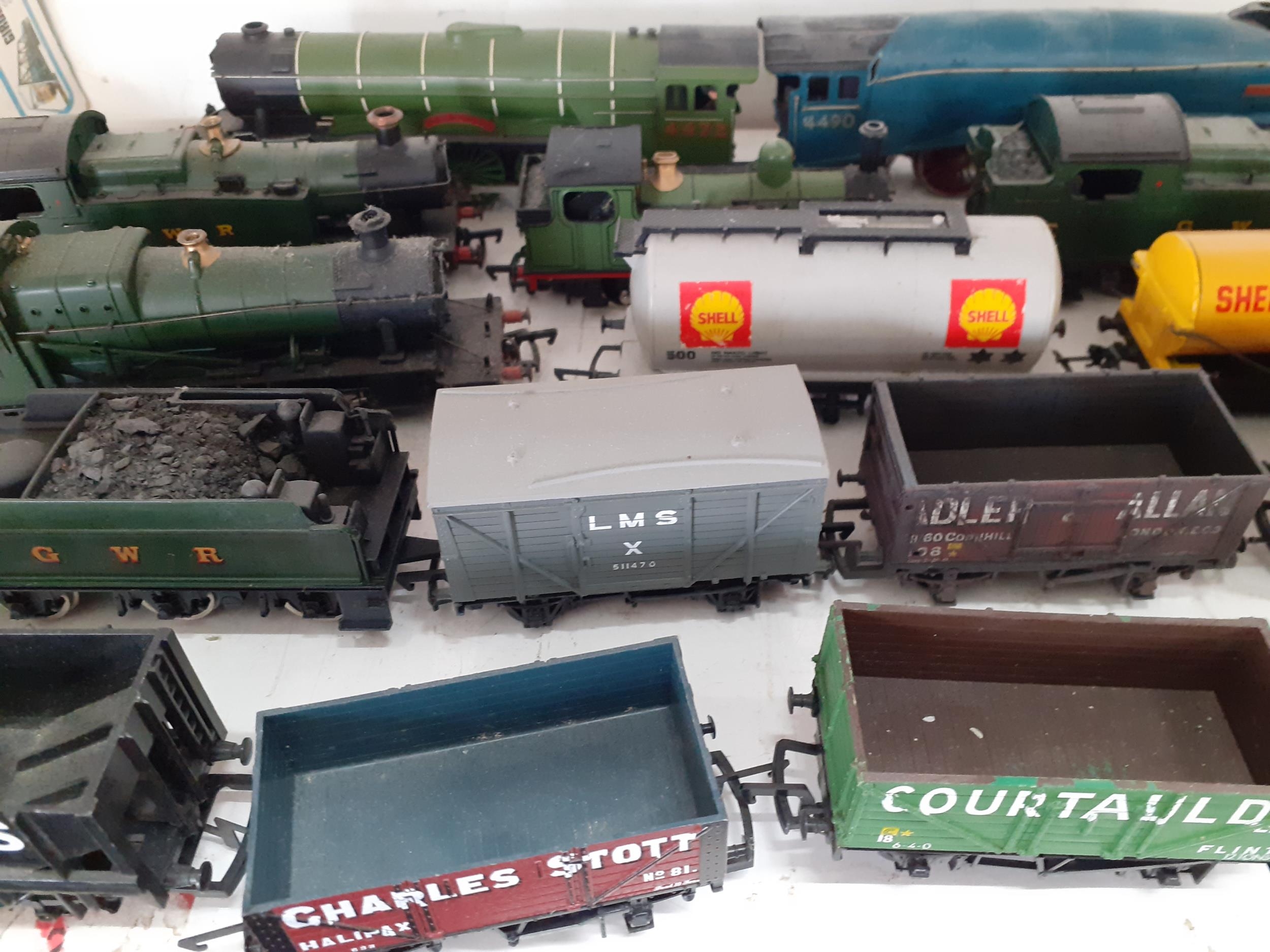 A quantity of model railway engines, and rolling stock to include Empire of India, North Eastern, - Image 2 of 8