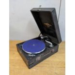 A Columbia table-top gramophone A/F Location: G