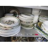 A quantity of Portmerion Botanic Gardens table wares Location: